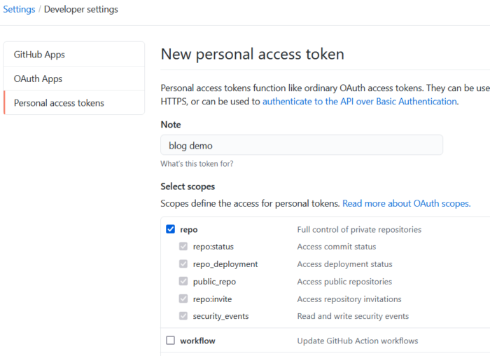 Authenticate Using Github Access Tokens – Erik On Software Integration